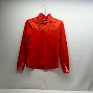 MOUNTAIN HARD WEAR ORANGE PULLOVER JACKET SIZE SMALL